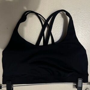 Lululemon Energy Bra Black Strappy